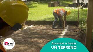 Aprende a trazar un terreno [upl. by Desmond]