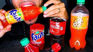 ASMR EDIBLE SODA BOTTLES DIY GUMMY JELLO SODA BOTTLE SHAPES JERRY NO TALKING [upl. by Eicrad]