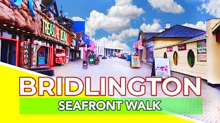 BRIDLINGTON  Walk along the seafront in Bridlington England [upl. by Susej]