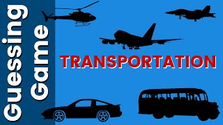 Transportation Vocabulary In English  ESL Game [upl. by Etyam]