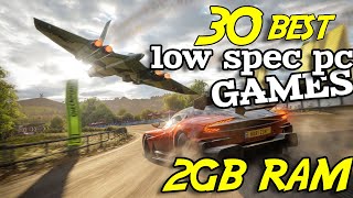 30 Games for Low Spec PC  2GB RAM  No Graphics Card [upl. by Mitzl]