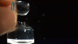 Slow Motion Of Opening a SingleDose Glass Ampoule [upl. by Bergin]