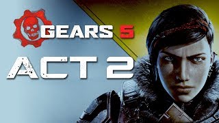 Gears 5 Walkthrough Act 2 Dirtier Little Secrets amp Matriarch Boss [upl. by Anreval]