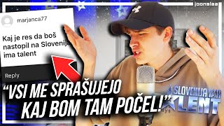 Prijavil sem se na Slovenija ima talent🤩🔥 l Slovenskobudaloll QnA [upl. by Ysiad]