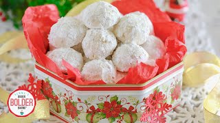 Classic Snowball Cookies [upl. by Anitsrhc360]