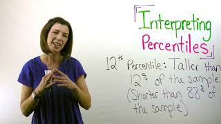 Interpreting Percentiles [upl. by Latif]