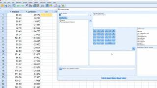 Computing z scores and finding area under normal curve using SPSS [upl. by Veator]