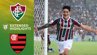 Fluminense vs Flamengo Extended Highlights  Brasileiro Série A  CBS Sports Golazo [upl. by Ymmas]