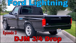 Ford Lightning 34 Drop How to Lower 198796 Ford F150 How to install DJM 34 drop on Ford F150 [upl. by Rodmann]