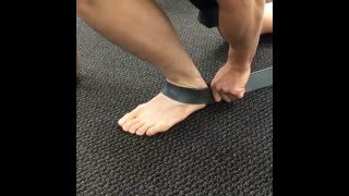 Sprained Ankle How to Wrap Ankle Sprains Correctly Updated [upl. by Orimlede]