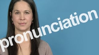 How to Pronounce PRONUNCIATION in American English [upl. by Ellehcin880]