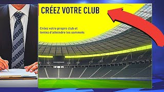 TUTO Comment Créer Son Club Sur FIFA 22 [upl. by Mairym]