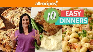 Ten Ingredient Dinners To Make At Home To Feed the Family  Allrecipes [upl. by Lesh]