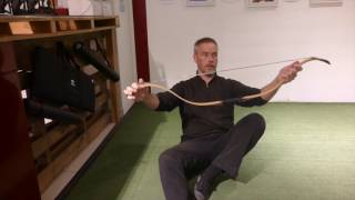 Archery FAQ How to string a Horsebow [upl. by Darach]