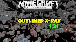 Minecraft Outlined XRayMCPE 121 [upl. by Tala]