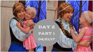 Getting warm hugs from Anna amp Elsa  Disneyland vlog 18 [upl. by Toms]