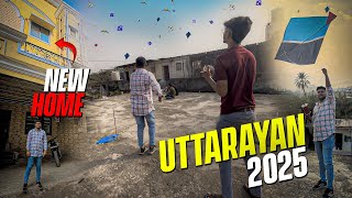 Uttarayan 2025  New house 🏡  Kite Festival  Makar Sankranti 2025 🪁🪁 [upl. by Novi634]