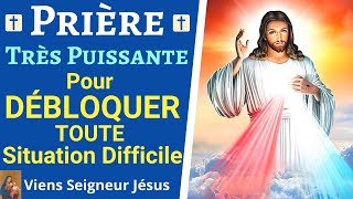 🙏❤ Prière pour DÉBLOQUER Toute SITUATION  Prière Pour Débloquer Une Situation Difficile [upl. by Zsazsa64]