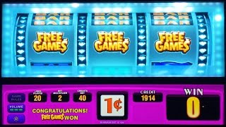 NEW Triple Double Diamond slot machine Live Play amp Nice Bonus [upl. by Marala]