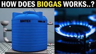 How does Biogas Plant work [upl. by Oitaroh]