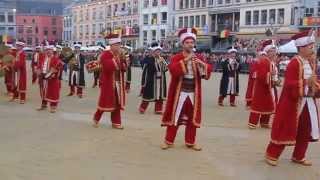 İznik Mehter ve Kılıç Kalkan Takımı Belçika Mons Konseri Giriş [upl. by Nitsirc]