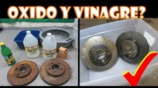 Funciona el Vinagre para Remover Oxido pruebas reales [upl. by Deny180]