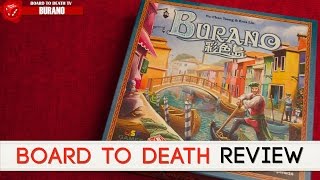 Burano Board Game Video review [upl. by Yrffej]