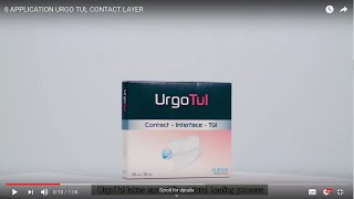 HOW TO APPLY URGOTUL CONTACT LAYER DRESSINGS [upl. by Fidela]