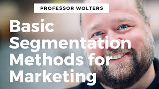 Basic Market Segmentation Models [upl. by Hinman]