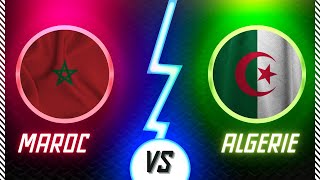 ALGÉRIE vs MAROC le DUEL des PAYS [upl. by Nuli]