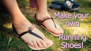 DIY Huarache Sandals for Running [upl. by Sivart703]