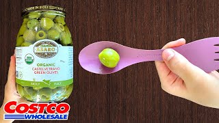 🇮🇹 Asaro Organic Castelvetrano Green Olives  Costco Product Review [upl. by Robertson]