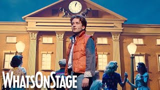 Back to the Future musical in the West End  2021 trailer [upl. by Ahsikyw]