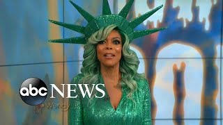 Wendy Williams faints on live TV after overheating [upl. by Yordan]