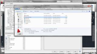 CUI AutoLISP File Loading [upl. by Mirabella257]