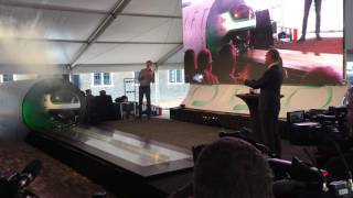 Hyperloop TU Delft onthuld [upl. by Lonny449]