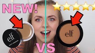 NEW elf Putty Bronzer VS elf Primer Infused Bronzer [upl. by Adnohsal671]