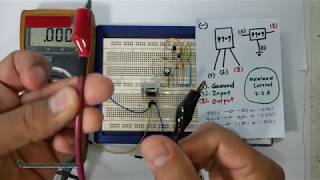 How to check 7905 Voltage Regulator with multimeter practically [upl. by Attem]