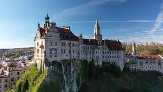 037 Sigmaringen Schloss Hohenzollern 4K [upl. by Mabelle]