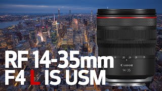 Introducing the Canon RF1435mm F4 L IS USM Lens [upl. by Danita]