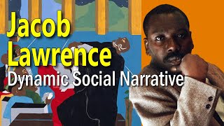 Artist Jacob Lawrences Journey Through Black American History in the USA [upl. by Macswan621]