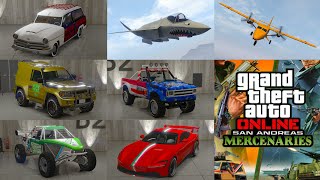 GTA 5 COMPRIAMO E MODIFICHIAMO TUTTI I VEICOLI DEL NUOVO DLC MERCENARIES [upl. by Warrick32]