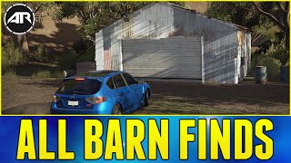 Forza Horizon 3  ALL BARN FINDS  LOCATIONS [upl. by Dalt]