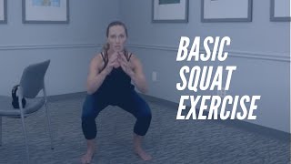 The Basic Squat  Balance Exercise  CORE Chiropractic [upl. by Benedetto]