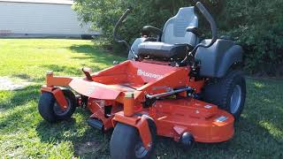 Husqvarna MZ61 Review  The Best Commercial Grade Riding Lawn Mower [upl. by Annid767]