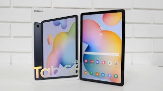 Samsung Galaxy Tab S6 Lite Unboxing amp Overview MidRange Android Tablet [upl. by Etheline]