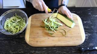 How To Make Zucchini Noodles [upl. by Waxler]