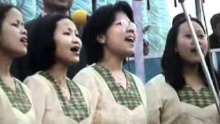 Mizoram Synod Choir  I Give You thanks [upl. by Jude]