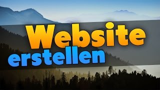 Kostenlose Website erstellen und hosten Tutorial [upl. by Myers15]