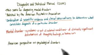 DSM5  Intro to Psychology [upl. by Hughes]